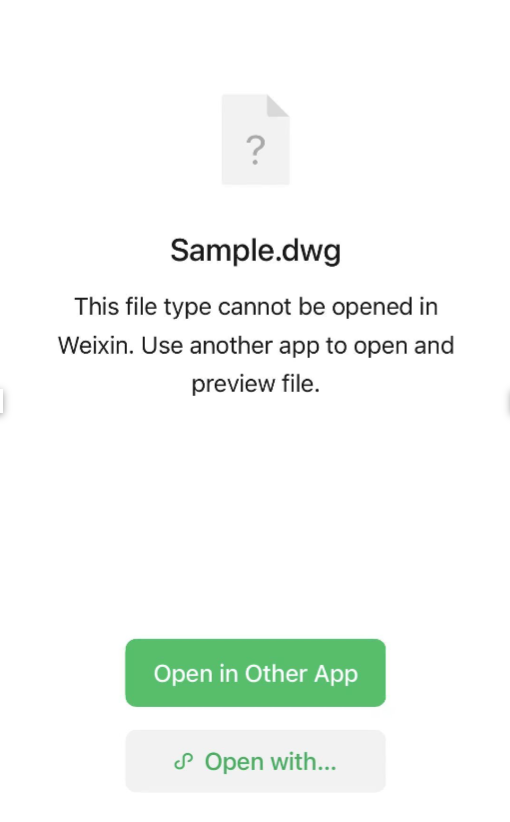 Step 1 - click the file to open its preview